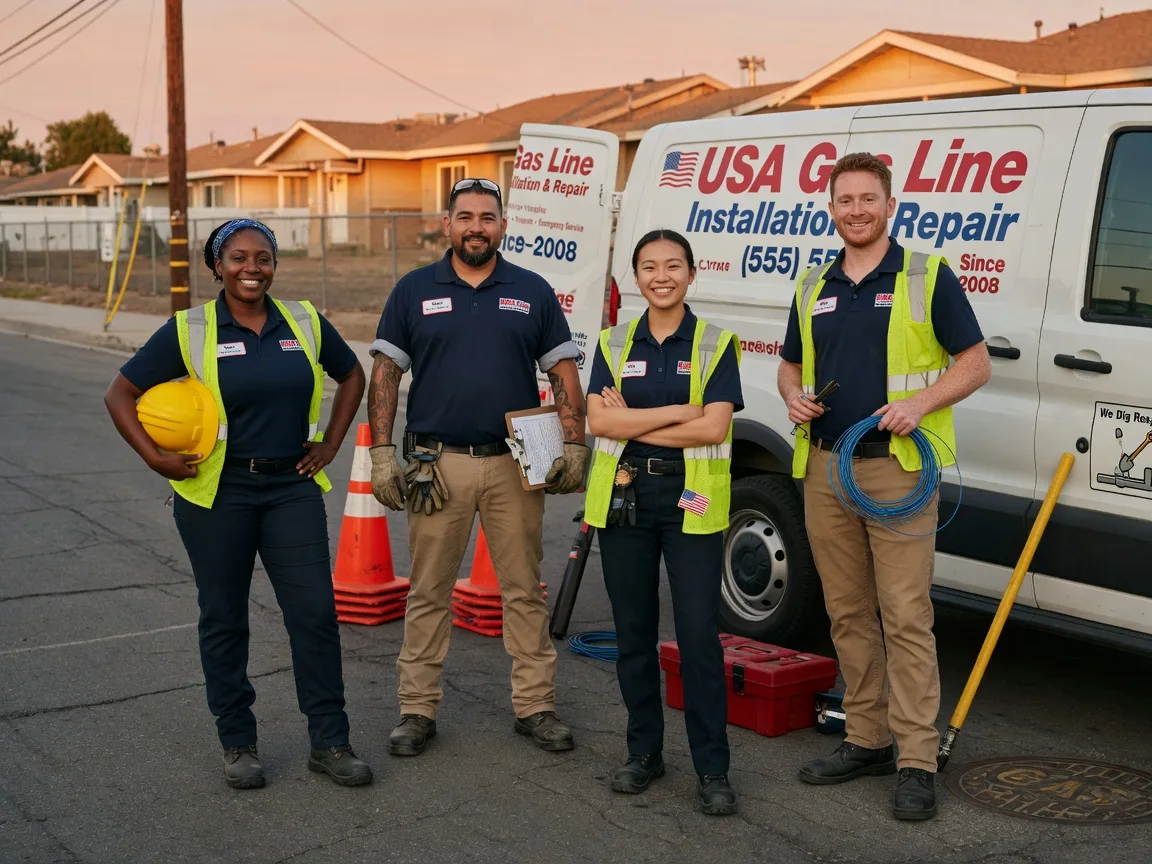Gas Line Installation company in Anacoco, LA